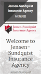 Mobile Screenshot of jensen-sundquist.com